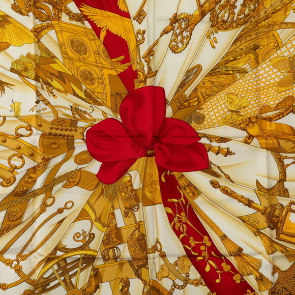 Authentic Hermes Carré Soleil de Soie Silk Scarf - Picture 2 of 5